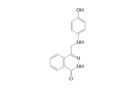 4-[(p-HYDROXYANILINO)METHYL]-1(2H)-PHTHALAZINONE