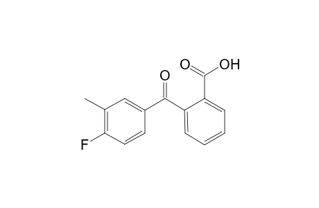 Benzoic acid, 2-(4-fluoro-3-methylbenzoyl)-