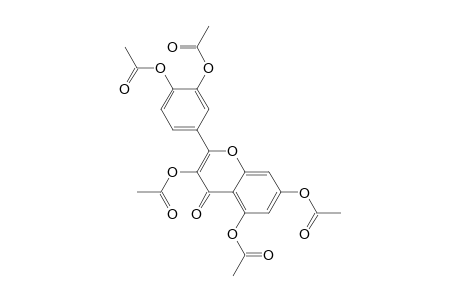 2-(3,4-DIACETYLOXYPHENYL)-3,5,7-TRIACETYLOXY-4H-1-BENZOPYRAN-4-ONE;QUERCETIN-PENTAACETATE