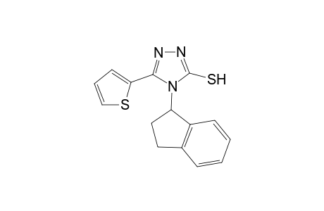 Hydrosulfide, [4-(2,3-dihydro-1H-inden-1-yl)-5-(2-thienyl)-4H-1,2,4-triazol-3-yl]-