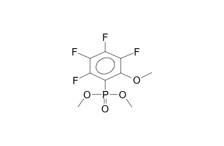 2-METHOXYTETRAFLUOROPHENYLPHOSPHONIC ACID, DIMETHYL ESTER