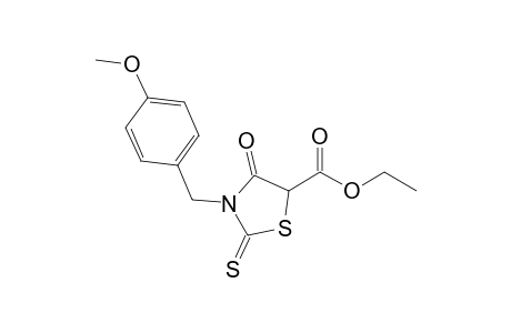 ETHYL-3-(4-METHOXYBENZYL)-4-OXO-2-THIOXO-1,3-THIAZOLANE-5-CARBOXYLATE