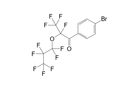 1-(4-bromophenyl)-2,3,3,3-tetrafluoro-2-(1,1,2,2,3,3,3-heptafluoropropoxy)propan-1-one