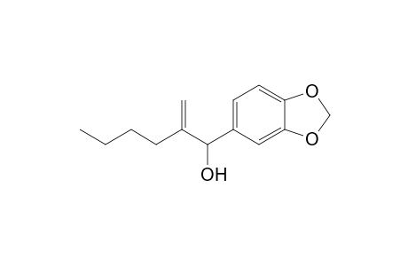 1-(1,3-benzodioxol-5-yl)-2-butyl-prop-2-en-1-ol