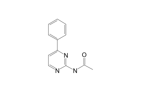 Pyrimidine, 2-acetylamino-4-phenyl-