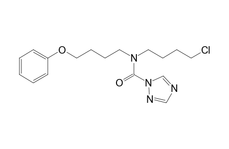 1H-1,2,4-Triazole-1-carboxamide, N-(4-chlorobutyl)-N-(4-phenoxybutyl)-