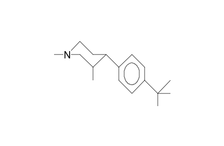 1,3-Dimethyl-cis-4-(4-tert-butylphenyl)piperidine