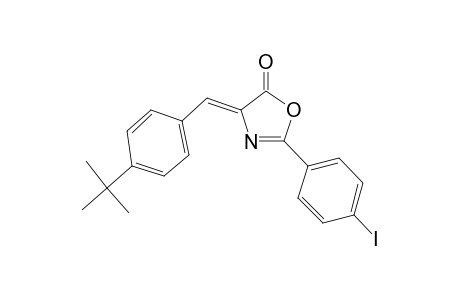 4-(4-Tert-butyl-benzylidene)-2-(4-iodo-phenyl)-4H-oxazol-5-one