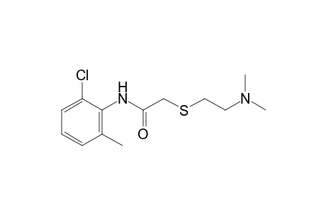 6'-chloro-2-{[2-(dimethylamino)ethyl]thio}-o-acetotoluidide