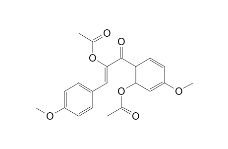 .alpha.,2'-Diacetoxy-4,4'-dimethoxy-dihydrochalcone