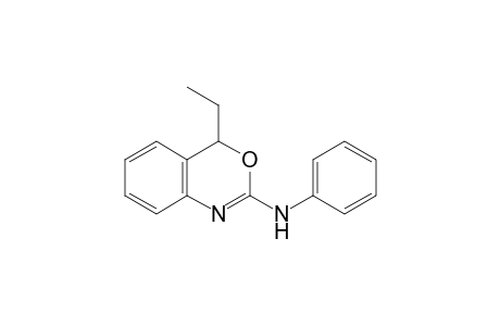 4-Ethyl-N-phenyl-4H-3,1-benzoxazin-2-amine