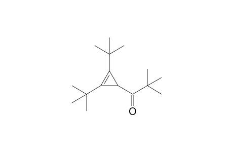 1-Propanone, 1-[2,3-bis(1,1-dimethylethyl)-2-cyclopropen-1-yl]-2,2-dimethyl-