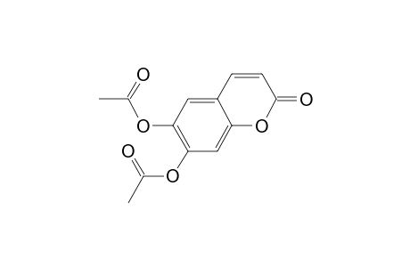 6,7-bis(Acetyloxy)coumarin