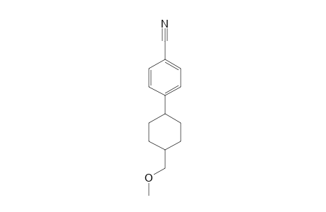 Benzonitrile, 4-[4-(methoxymethyl)cyclohexyl]-