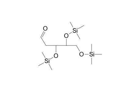 2-Deoxyribose, tri-TMS