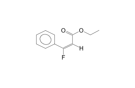 (E)-Ethyl 3-phenyl-3-fluoro-2-propenoate