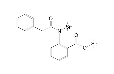 2-[(1-oxo-2-phenylethyl)-trimethylsilylamino]benzoic acid trimethylsilyl ester
