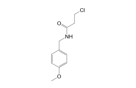 3-Chloro-N-(4-methoxybenzyl)propanamide