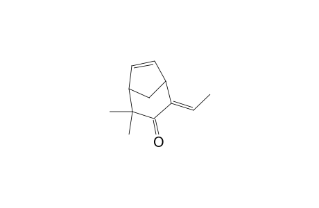 4-Ethylidene-2,2-dimethylbicyclo[3.2.1]oct-6-en-3-one