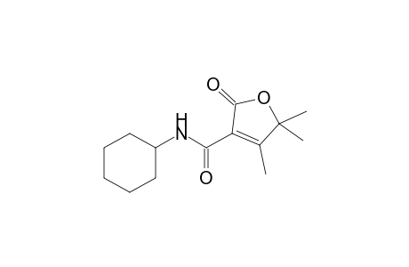 N-Cyclohexyl-2,5-dihydro-4,5,5-trimethyl-2-oxofuran-3-carboxamide
