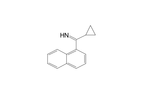 cyclopropyl(1-naphthalenyl)methanimine