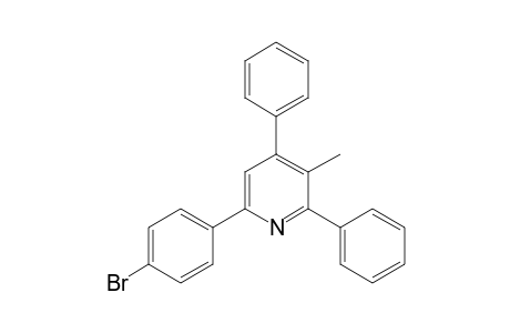 6-(p-bromophenyl)-2,4-diphenyl-3-picoline