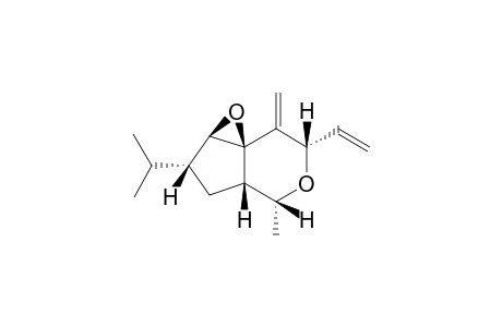 #1;HODGSONOX;[[2-XI-(1A-ALPHA,2-ALPHA,3A-BETA,4-ALPHA,6-ALPHA,7AR)]-6-ETHENYL-2-ISOPROPYL-4-METHYL-7-METHYLENE-1A,2,3,3A,6,7-HEXAHYDRO-4H-OXIRENO-[1,2]-