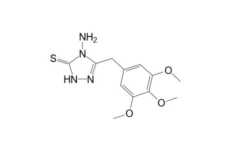 4-Amino-5-[(3,4,5-trimethoxyphenyl)methyl]-4H-1,2,4-triazole-3-thiol