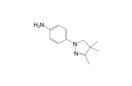 1-(4-Aminophenyl)-3,4,4-trimethyl-2-pyrazoline