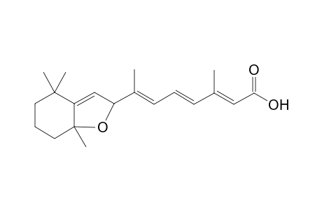 (2E,4E,6E)-7-(4,4,7a-trimethyl-2,5,6,7-tetrahydro-1-benzofuran-2-yl)-3-methylocta-2,4,6-trienoic acid
