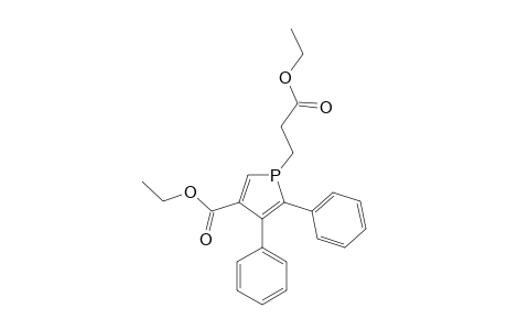 1-[2-(ETHOXYCARBONYL)-ETHYL]-2,3-DIPHENYL-4-(ETHOXYCARBONYL)-PHOSPHOLE