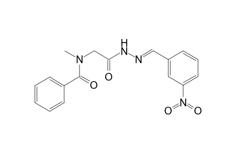 Benzamide, N-methyl-N-(3-nitrobenzylidenhydrazinocarbonylmethyl)-