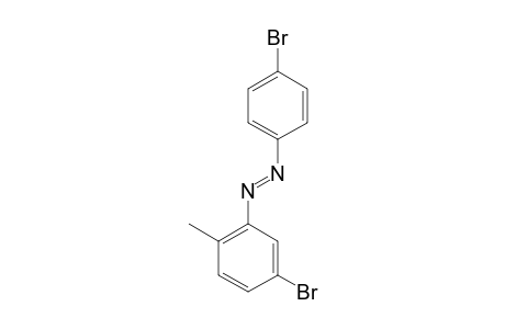 (E)-1-(5-Bromo-2-methylphenyl)-2-(4-bromophenyl)diazene