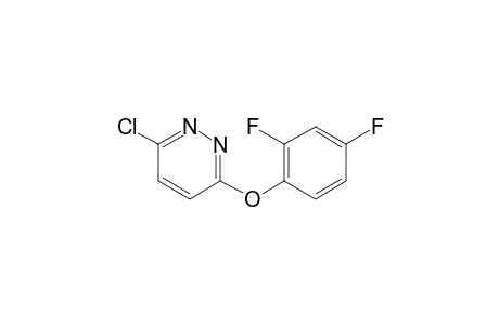 Pyridazine, 6-chloro-3-(2,4-difluorophenoxy)-