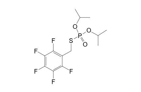 phosphorothioic acid, O,O-diisopropyl S-(2,3,4,5,6-pentafluorobenzyl)ester