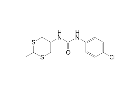 1-(p-chlorophenyl)-3-(2-methyl-m-dithian-5-yl)urea