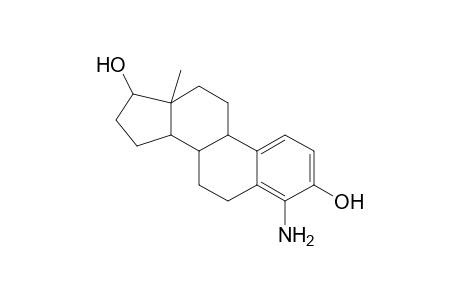 Estra-1(10),2,4-triene-3,17-diol, 4-amino-