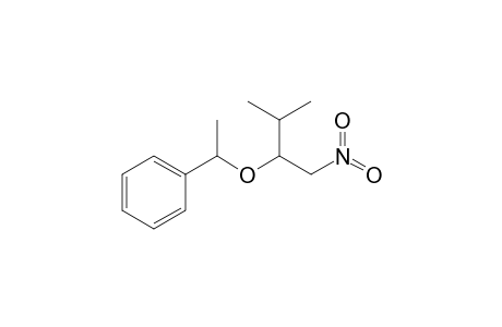 1-(3-Methyl-1-nitro-butan-2-yl)oxyethylbenzene