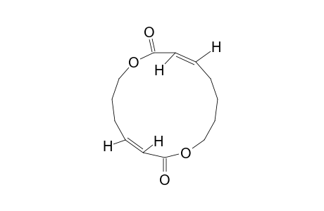(3E,10E)-1,8-DIOXACYCLOPENTADECA-3,10-DIEN-2,9-DIONE