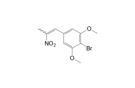 2-bromo-1,3-dimethoxy-5-(2-nitropropenyl)benzene