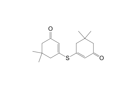 3-(5,5-Dimethyl-3-oxidanylidene-cyclohexen-1-yl)sulfanyl-5,5-dimethyl-cyclohex-2-en-1-one