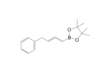 4,4,5,5-tetramethyl-2-[4-phenylbut-2-enyl]-1,3,2-dioxaborolane