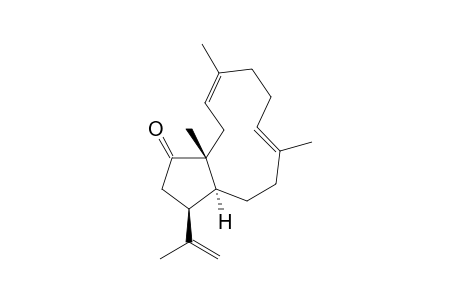 (1R,3Z,7E,11S,12S)-14-Oxo-3,7,18-dolabellatriene