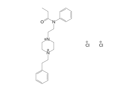 N-[2-(4-phenethyl-1-piperazinyl)ethyl]propionanilide, dihydrochloride