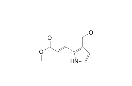(E)-methyl 3-(3-(methoxymethyl)-1H-pyrrol-2-yl)acrylate
