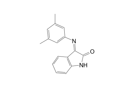 (3E)-3-[(3,5-Dimethylphenyl)imino]-1,3-dihydro-2H-indol-2-one