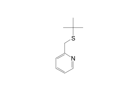 Pyridine, 2-[[(1,1-dimethylethyl)thio]methyl]-