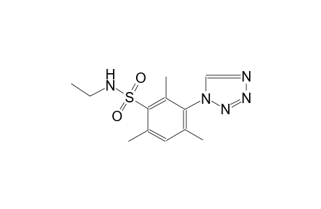 N-ethyl-2,4,6-trimethyl-3-(1H-tetraazol-1-yl)benzenesulfonamide