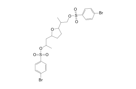 Furan-2,5-bis(1-methylethanol), tetrahydro-, bis(4-bromobenzenesulfonate)