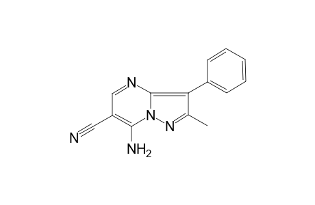 Pyrazolo[1,5-a]pyrimidine-6-carbonitrile, 7-amino-2-methyl-3-phenyl-